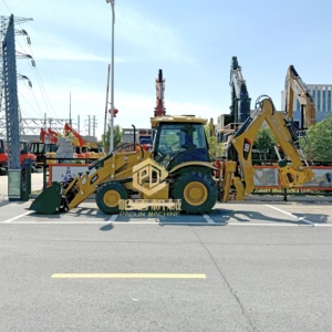Mini-pelleuse sur chenilles d'occasion Cat 420F 420E, moteur en bon état, fabriquée au Japon, service après-vente 1 an - Product Image 1