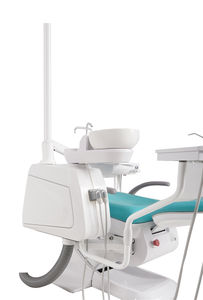 BT-SA02 a pedale con accessori per sedie dentali con bracciolo articolato lampada dentale a Led sedia elettrica di classe I - Product Image 4