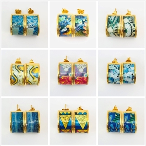 Bijoux Golden Star, boucles d'oreilles tendance <span class=keywords><strong>2022</strong></span> pour femmes - Product Image 5