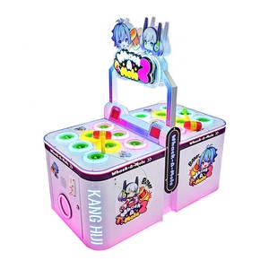 Marwey, gran oferta, máquina de juego <span class=keywords><strong>Beat</strong></span> Frog Hammer que funciona con monedas, deportes de interior para niños, máquina de juegos de Arcade Whack a Mole Hit Frog - Product Image 2