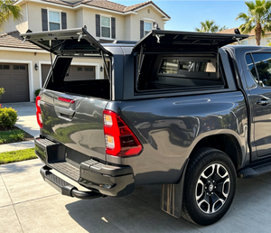 Capot de camion personnalisé en acier, auvent de camion personnalisable, toit rigide résistant aux intempéries, topper de pick-up 4x4 avec verrouillage pour <span class=keywords><strong>Ranger</strong></span> 1500 - Product Image 4