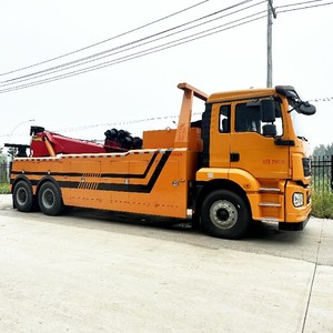 Camión de Remolque Shacman 6x4 de 25 Toneladas, Camión de Recuperación Hidráulico para Carreteras, en Venta - Product Image 4