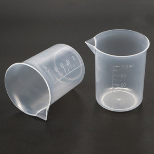 Phòng thí nghiệm 250ml 500ml 1000ml PP nhựa cốc cốc đo với vòi - Product Image 2