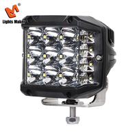 Lámpara LED Cuadrada de 57W, 5000LM, Alta Potencia, Resistente al Agua IP67K, Luz de Emergencia para SUV y Camionetas LML-7561