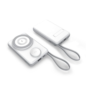 Banco de Energía Inalámbrico Multifuncional <span class=keywords><strong>Mag</strong></span> 10000mAh con Tecnología GaN, Carga Rápida de 15W, Mini Estación Portátil para Reloj, Soporte Magnético Integrado - Product Image 1