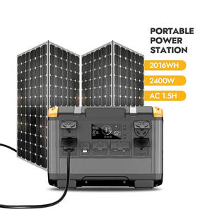 Centrale électrique portable 2400W pour le <span class=keywords><strong>camping</strong></span> Système d'énergie <span class=keywords><strong>solaire</strong></span> Tragbare avec <span class=keywords><strong>accessoire</strong></span> de source de voiture de charge de batterie Lifepo4 - Product Image 4