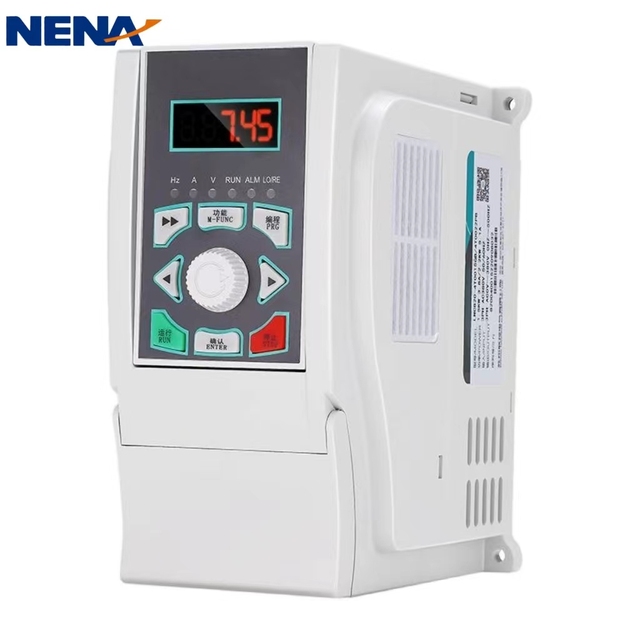 Customized 220V/380V 3 Phase Variable Frequency Drive 0.75KW to 4KW VFD Inverter Converter Frequency Adjustable From 1.5KW 2.2KW