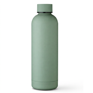 Botella de Agua Deportiva Personalizada con Logotipo, Botella de Agua de Acero Inoxidable Reutilizable de 500 ml y 750 ml, Taza de Viaje Aislada - Product Image 1
