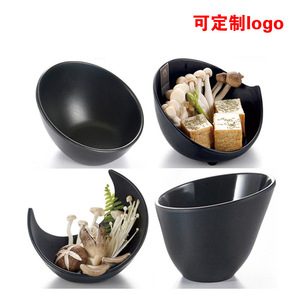 ถาดเสิร์ฟเห็ดแบบหนา ทำจากพลาสติก สำหรับใช้ในโรงแรมและร้านอาหาร สีพื้น - Product Image 4