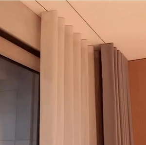 Cortinas Flotantes Curvas en Forma de Serpiente Personalizables, Riel Curvo Deslizante con Efecto de Olas de Agua, <span class=keywords><strong>para</strong></span> Hoteles, Cafeterías, Hospitales, Claraboyas Integradas - Product Image 1