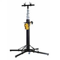 Soporte de Truss con Manivela para Alquiler de Pantallas LED para Eventos al Aire Libre, Torre Elevadora para Escenario con Iluminación y Manivela para Truss Publicitario para Uso en Medios