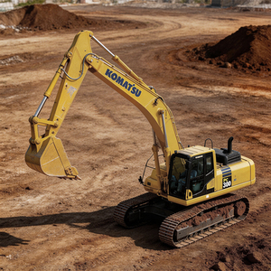 Excavadora de cadenas Komatsu PC300 usada, en estado original, pocas horas de trabajo, rentable, con abundantes repuestos en stock. - Product Image 4