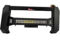 Pare-chocs de voiture tout-terrain 4x4 en acier avec éclairage LED, grille modulaire, barre de protection avant pour GMC Sierra et modèles personnalisables