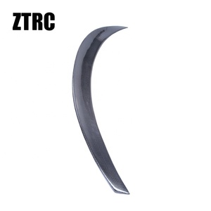 For 1series E82 Coupe Sedan P Style Real Carbon Fiber Rear Spoiler Trunk Wing 2007-2013 Not for M - Product Image 5