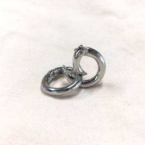 Bán Buôn 20Mm Vàng Trắng Vòng Carabiner Snap Clip Mở Mùa Xuân Móc Chìa Khóa O Ring Mùa Xuân Cổng Nhẫn Vòng Mùa Xuân Cho Túi - Product Image 6