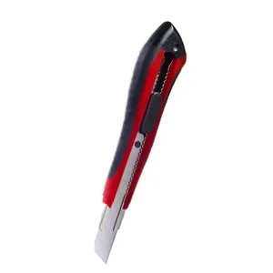 Vente en gros SDI 18mm grand couteau utilitaire verrouillage automatique avec lame déballage papier peint couteau de découpe modèle 0442C