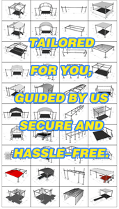 TENTCHO Traliccio Quadrato in Alluminio per Palco, Sistema di Copertura a Traliccio, Struttura Mobile per Tetto Esterno, Palco Mobile su Rimorchio - Product Image 5