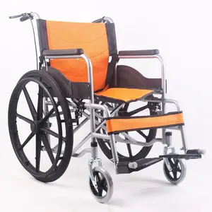 Cadeira De Roda Portátil Mais Barato Dobrável Leve Manual Cadeira De Rodas Dobráveis Preço Para Venda Com Deficientes