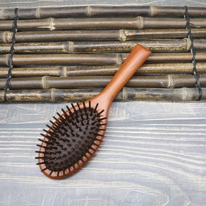 Nuevo peine de sándalo con cojín de aire para masaje de meridianos, diseñado para mujeres con cabello largo, para uso doméstico y alisado. - Product Image 6