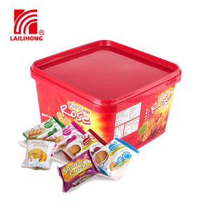 Lialihong Thực Phẩm Thương Hiệu Động Vật Hình Soda Hàn Quốc Bánh Gạo Miễn Phí Tùy Chỉnh Thiết Kế Glucose Tính Năng Kem Sô Cô La Trứng Hương Vị Hộp - Product Image 5