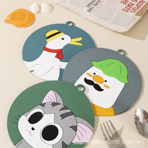 Sous-verres personnalisés en PVC, sous-verres en silicone pas chers, sous-verres ronds, accessoires de table, sous-verres en caoutchouc de silicone - Product Image 3