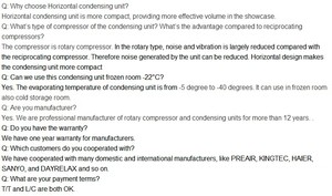 Unité de compresseur refroidie par air R290 R454C <span class=keywords><strong>R455A</strong></span> pour camions frigorifiques, entrepôts frigorifiques, baignoire à glace, refroidisseur d'eau - Product Image 2