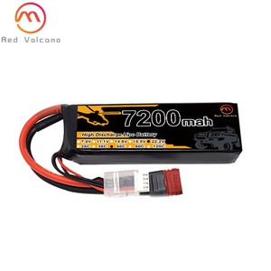 แบตเตอรี่ลิเธียมโพลิเมอร์ LVNCELL คุณภาพสูง ความจุ 7200mAh 60C 14.8V 4s  แพ็คแบตเตอรี่ 500 รอบการใช้งาน - Product Image 6