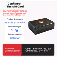 Rastreador GPS 4G GSM con seguimiento en tiempo real para coches y camiones, portátil, inalámbrico, con imán incorporado y compatibilidad con PC