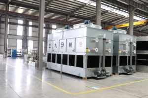 Trao Đổi Nhiệt Công Nghiệp Tháp Làm Mát Động Cơ Kèm Theo Vòng Lặp Làm Mát Bằng Nước Lưu Lượng Truy Cập Thiết Kế Kim Loại Xây Dựng Cho Luyện Kim - Product Image 4