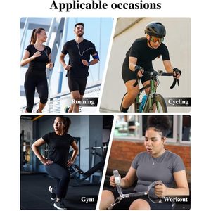 Women's Compression Shirts Short Sleeve Quick Dry Workout Tops Crew Neck Athletic Baselayer Yoga Gym Running T-Shirt 5-Pack - Product Image 6