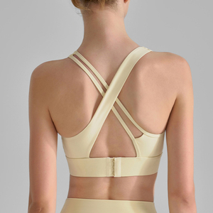 Reggiseno da donna leggero e traspirante da corsa a compressione reggiseno sportivo ad alto impatto con spalline regolabili taglia 3XL per uso in palestra - Product Image 5