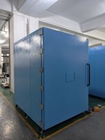 Four à vide poussé pour plaques d'anode de cellules de batterie 50 Pa, four de séchage de cellules de batterie au lithium sous vide poussé