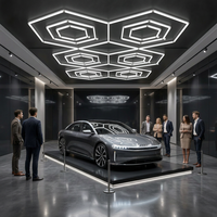 Éclairage de détail Hive à visser/câblé, design moderne, économe en énergie, pour exposition automobile et muséale, fourniture directe usine