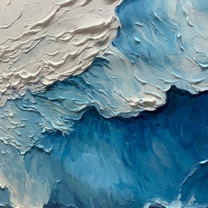 Pintura Abstracta de Lujo Personalizada al por Mayor, Arte de Pared Acrílico Hecho a Mano, Decoración del Hogar, Lienzo Enmarcado, Pintura al Óleo Texturizada en 3D - Product Image 5
