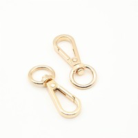 Nouveauté : Mousquetons robustes en alliage de zinc sans nickel pour laisses de chien, clips à déclenchement pour laisses de chien, accessoires pour sacs