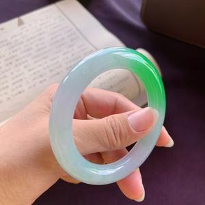 Imperial Grünes Jade-Armband Naturstein Buddhistisches Jubiläums-Armband Modisches Grünes Buddha-Armband - Product Image 4