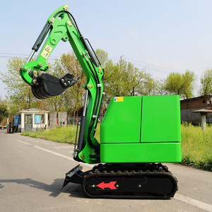 CE認証取得済み 660kg リモコン式 72Vリチウム電池搭載 ミニ電動クローラー掘削機 農業用 - Product Image 3