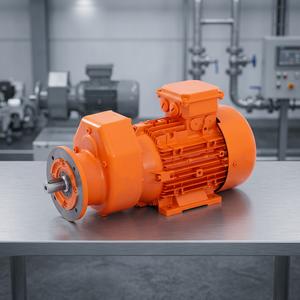 Motorreductor SK25 de 5.5kW y 385 RPM con interruptor de inclinación de alta resistencia para sistemas de bomba mezcladora PFT G4, fabricado en Alemania - Product Image 3