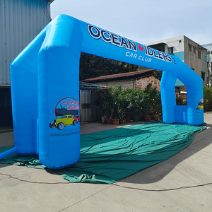 Arche gonflable personnalisée style usine, couleur au choix, pour course sportive, décoration d'événements sportifs, arche gonflable arc-en-ciel pour événements - Product Image 4