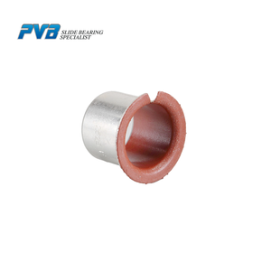 Forte resistenza all'usura strato composito <span class=keywords><strong>SBT</strong></span>/<span class=keywords><strong>SBT</strong></span>-F PAF40260-P10 cespugli flangiati in acciaio supporto PTFE manicotto cuscinetto PCMF - Product Image 4