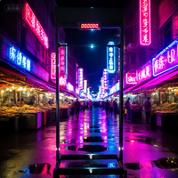 Barre horizontale de haute qualité en métal pour défi de rue, jeu de 100 secondes, idéal pour les marchés nocturnes, les centres commerciaux et la maison - Vente chaude