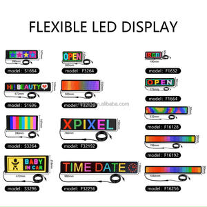 <span class=keywords><strong>2025</strong></span> layar Display Led lembut matriks Panel Fpcb animasi informasi bergulir tampilan layar fleksibel - Product Image 6