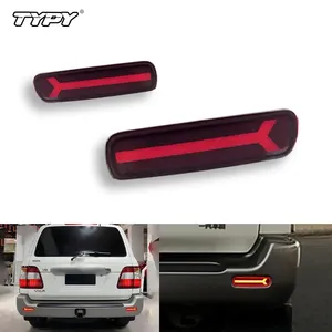 ไฟสะท้อนแสงกันชนหลังรถยนต์ TYPY สำหรับ Lexus LX470 สำหรับ Toyota Land Cruiser ไฟเบรก LED ไฟท้าย ไฟเลี้ยว ปี 1998-2007 - Product Image 1