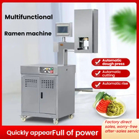 Machine à pâtes et nouilles automatique commerciale à haut rendement avec moteur multifonction hydraulique pour usage en restaurant