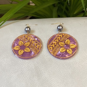 Nuovissimi Orecchini Pendenti in Acrilico con Perle a Forma Rotonda per Donne Signore Ragazze - Product Image 4