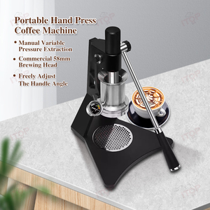 Macchina da caffè manuale per <span class=keywords><strong>Espresso</strong></span> manuale con leva a pressione variabile per estrazione domestica - Product Image 2