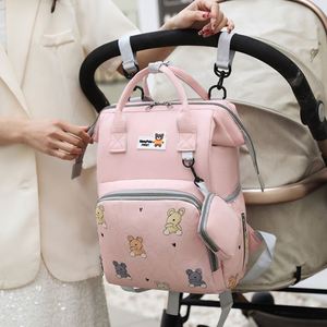 2026 Waterproof Baby Supplies Storage Bags Large Capacity Mommy <b>Backpack</b> With USB - Product Image 3
