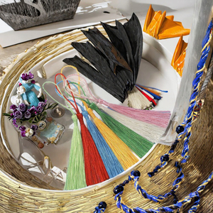 Meilleures ventes Petite marque KT de 1,5 pouce avec pampilles à pointes suspendues et franges, utilisable comme marque-page, pour rideaux, vêtements, textiles de maison et décoration de téléphone portable - Product Image 3