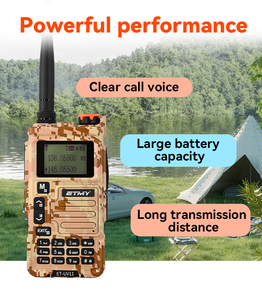 Radio bidirectionnelle double bande UHF VHF 199 canaux 108 - 600 MHz ETMY ET-UV11 5W Radio multibandes FM Radio amateur <span class=keywords><strong>Talkie</strong></span>-<span class=keywords><strong>walkie</strong></span> - Product Image 4
