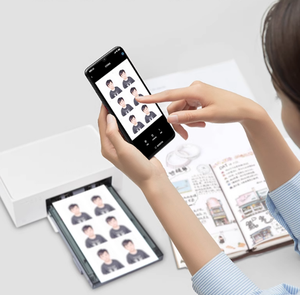 휴대용 컬러 승화 포토 프린터 소형 가정용 식별 기계가 휴대 전화 재고 연결 - Product Image 5